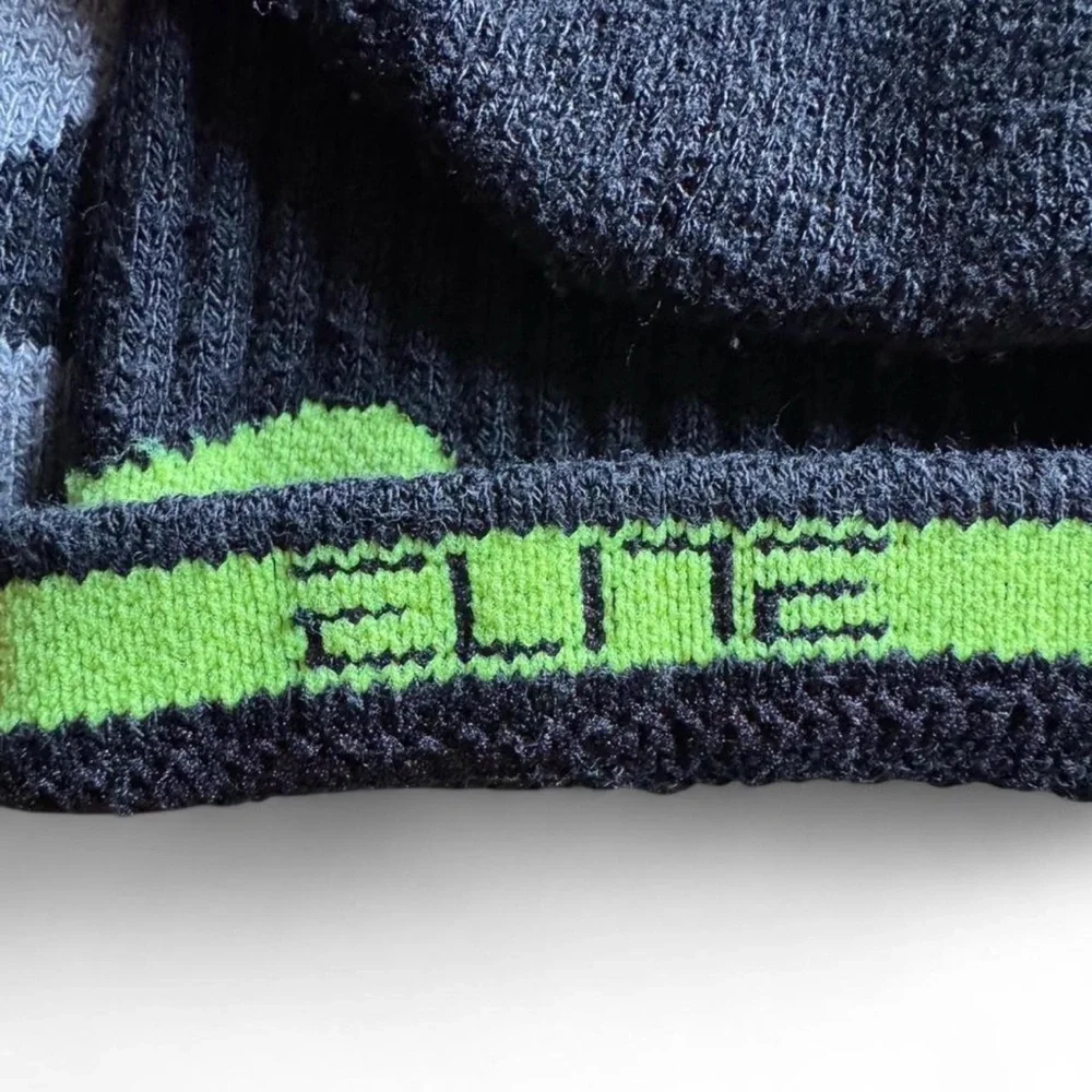Nike Elite Basketball Socks Youth Small Black Neon Green